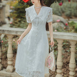 Women's cottagecore Dress Women's Summer Dress