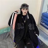 Gothic Lolita Harajuku Style Clothing Spring and Autumn Embroidery Autumn and Winter Baseball Top Coat Student