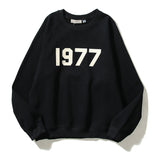 Kanye West Sunday Service Sweatshirt Printed Casual Round Neck Fleece-Lined Sweater