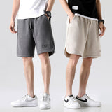 Men Shorts Casual Loose Elastic Sweatpants