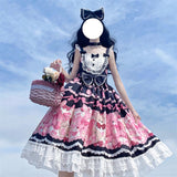 Pastel Gothic Lolita Harajuku Style Clothing Strap JSK Dress
