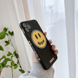 justin b drew phone case Drew Creative Xs Max Smiley Face 12pro Iphone11 Phone Case Apple 8 Plus