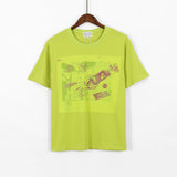 Cavempt Ce Life Cav @ Empt Mobile Phone Printing Male and Female Couple Short Sleeve