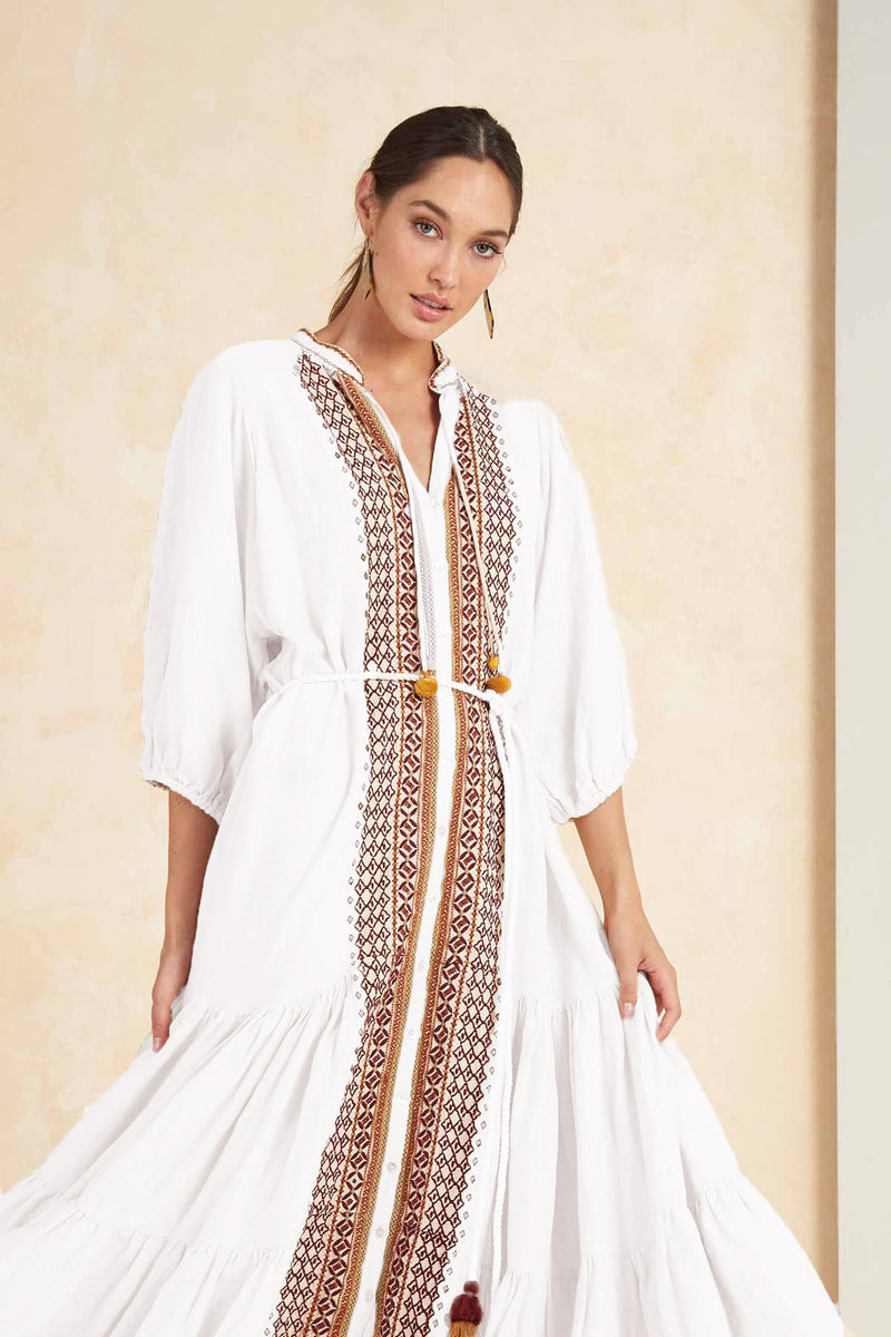 Women Dresses Five-Quarter Sleeve Fashion Dress