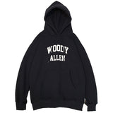 Slogan Graphic Hoodie Letter Baggy Coat