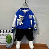 Toddler Boys Jackets Boys' Jacket Baseball Uniform Spring and Autumn Clothing