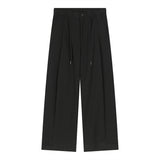 Men Suit Pants Men's Draped Suit Pants Men