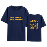 In Memory of Kobe T Shirt Spring Leisure Trendy Fashion Men and Women Short Sleeve