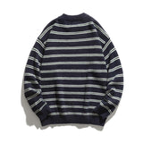 Man Fall Winter Outfis Autumn Winter Retro Sweater Men's and Women's Loose and Lazy Style Knitwear