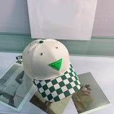 Vintage Check Baseball Cap