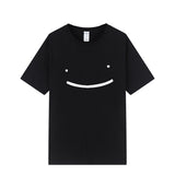 Dreamwastaken Novelty Hoodies Dream Merch Shirt 2D Printed Short Sleeve Round Neck Loose T-shirt