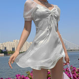 Mariah Carey Dress Retro Waist-Controlled Princess Dress
