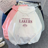 Slogan Graphic Hoodie Velvet Padded Hooded Sweatshirt