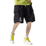 Summer Men Shorts Five-Point Workwear Beach Pants