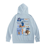 Tom and Jerry Hoodie Men's Hoodie Cartoon Sweater Men's and Women's Coats