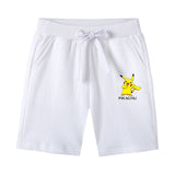 Children Pokemon Pikachu Shorts Cropped Pants Pikachu Cotton