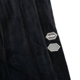 Off White Winter Pants Autumn and Winter Green Letter Velvet Casual Trousers