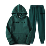 Fear Of God Fog Essentials Set Sweater Men and Women Double Line High Street Fashion Brand Fall Winter Coat
