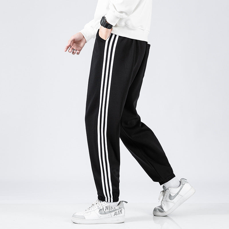 Men Sweatpants Sports Pants Men's Autumn and Winter Loose Casual Pants