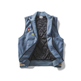 Man Fall Winter Outfis Winter Cityboy Fashion Brand Baseball Collar Cotton Vest Men's Casual Jacket