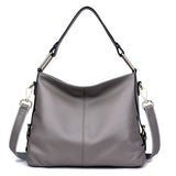 The Teacher Tote Spring and Autumn Fashion Genuine Leather Women Bag Portable Crossbody Bag Cowhide