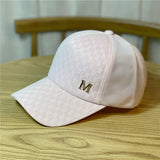 Vintage Check Baseball Cap
