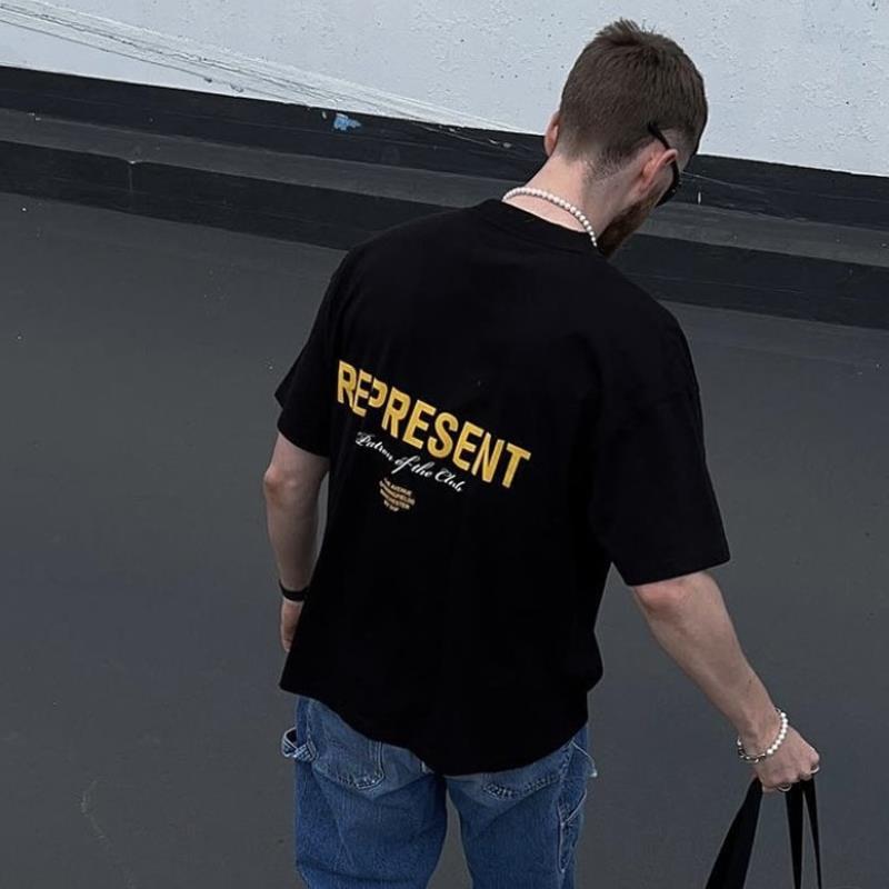 Present T Shirt Limited Slogan Print Loose Couple