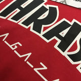 Thrasher T Shirt Summer T-shirt Male Letter Flame Print Pure Cotton Couple