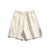 Men Shorts Letter Embroidered Slacks