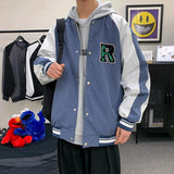 Varsity Jacket For Men Baseball Jackets Unisex Spring Autumn Jacket Coat Top