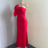 Mariah Carey See through Dress Solid Color Long Dress plus Size Dress Gown