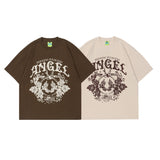 Man Tees Retro Fashion Brand Rose