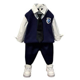 Toddler Boys Jackets Boys Spring Clothing Small Children's Preppy Style Suit