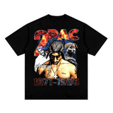 Juice WRLD T Shirt 2Pac Kanye West Justin Bieber Travis Scottasapt T-shirt Hip Hop