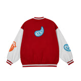 Letterman Jacket Outfit Senior Jackets Varsity Baseball Coat Men's Street Fashion Loose