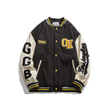 Varsity Jacket for Men Baseball Jackets Unisex Spring Jacket Stitching Baseball