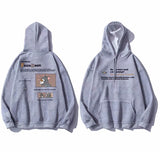 Tom and Jerry Hoodie Autumn and Winter Sweater Men's Cartoon Hooded Top