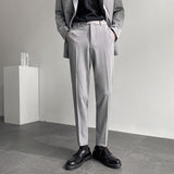 Seersucker Suit Slim Fit Suits Pants