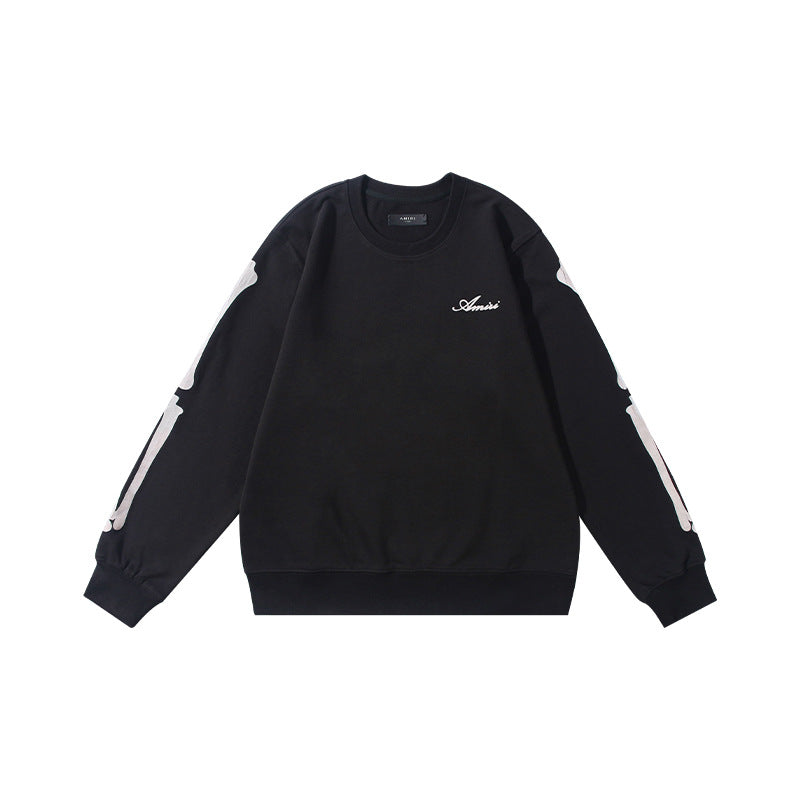 Amiri Sweatshirts New US Amiri Crew Neck Pullover Sweatshirt
