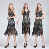 The Great Gatsby Daisy Dress Vintage Women's Sequined Dress Bridesmaid Dress