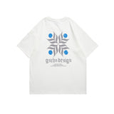 Man Summer T Shirt Printed Round Neck