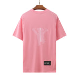 We11done T Shirt Summer Cute Bear Printed Loose Men's and Women's round Neck Short Sleeve Cotton Casual