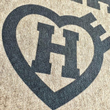 Human Made Hoodie Love H Hooded Fleece Lined Sweater Loose Couple
