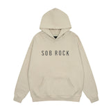 Fog Sob Rock Hoodie Hooded Fleece Men's Women's Pullover