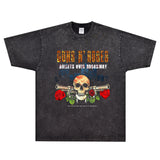 Rock Star T Shirt Girls N'Roses 2016 Not in This Lifetime T-shirt Rock Band Loose Short Sleeve