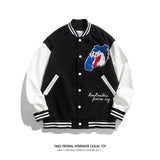 Letterman Jacket Outfit Senior Jackets Varsity Baseball Coat Men's Spring and Autumn Jacket Top