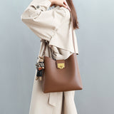 The Teacher Tote Women's Bag Niche Bucket Bag Women's Shoulder Bag Fashion All-Match Crossbody Bag Women's