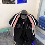 Gothic Lolita Harajuku Style Clothing Spring and Autumn Embroidery Autumn and Winter Baseball Top Coat Student