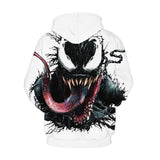 Spider Man Hoodie Venom 3D Digital Printing Zipper Hooded Sweatshirt