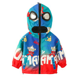 Toddler Boys Jackets Ultraman Coat for Boys Spring and Autumn